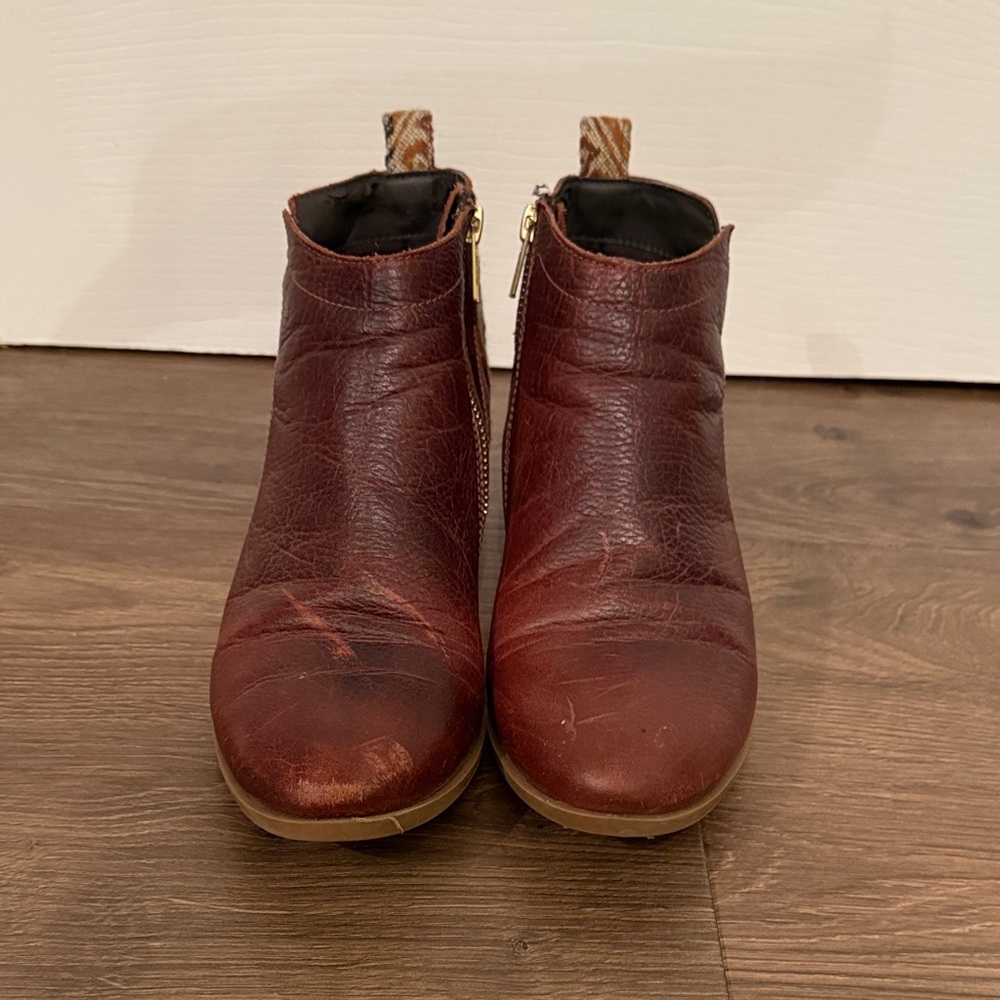 Inkkas Brown Heeled Boots